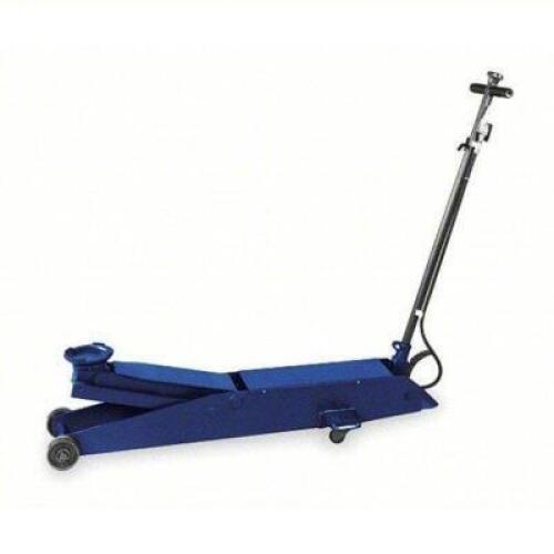 DESCRIPTION: (1) TROLLEY FLOOR JACK BRAND/MODEL: WESTWARD #5M456 INFORMATION: BLUE, STEEL, PNEUMATIC, 5 TON CAPACITY RETAIL$: $1214.32 EA QTY: 1