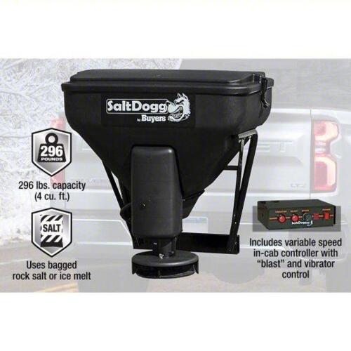 DESCRIPTION: (1) TAILGATE SPREADER BRAND/MODEL: SALTDOGG #36RM30 INFORMATION: VEHICLE BATTERY-POWERED, COMPATIBLE WITH: TRUCK, BROADCAST, POLY HOPPER