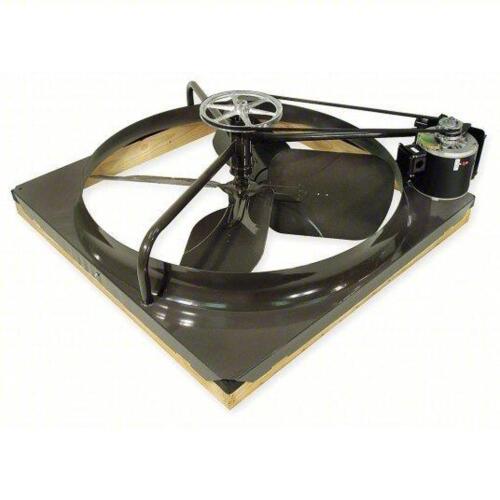DESCRIPTION: (1) WHOLE HOUSE FAN BRAND/MODEL: DAYTON #1LXN8 INFORMATION: CEILING MOUNT, 10600 CFM MAX, BELT DRIVE SIZE: 36" RETAIL$: $848.71 EA QTY: 1