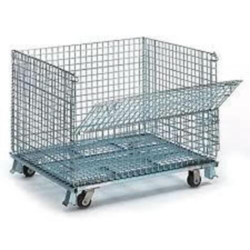 DESCRIPTION: (1) COLLAPSIBLE WIRE CAGE BRAND/MODEL: NASHVILLE #0078418M SIZE: 5 CU FT, 20 IN X 32 IN X 21 IN, 4-WAY ENTRY, STACKABLE RETAIL$: $153.20