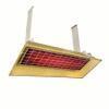 DESCRIPTION: (1) INFRARED OVERHEAD ELECTRIC HEATER BRAND/MODEL: FOSTORIA #786LL7 INFORMATION: 9500 W WATT OUTPUT, 480V AC, 1/3 PHASE, HARDWIRED, GOLD