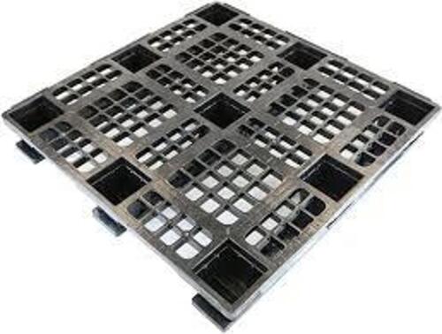 DESCRIPTION: (1) SHIPPING PALLET INFORMATION: BLACK, PLASTIC SIZE: 43" X 43" RETAIL$: $155.00 EA QTY: 1