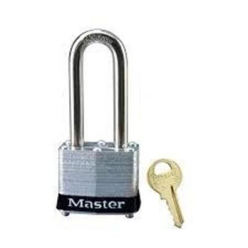 DESCRIPTION: (12) LOCKOUT PADLOCK BRAND/MODEL: MASTER LOCK #3KALHBLK INFORMATION: SILVER AND BLACK SIZE: 2" SHACKLE RETAIL$: $18.82 EA QTY: 12