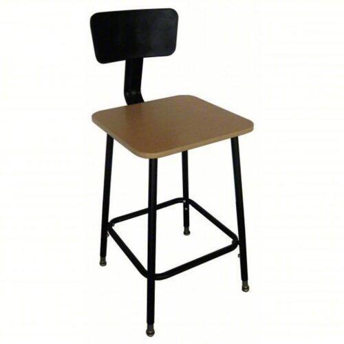 DESCRIPTION: (4) SQUARE STOOL BRAND/MODEL: PRODUCT NUMBER #5NWH6 INFORMATION: DRILLED LEG INSERTS, BLACK, 4 LEGS SIZE: 29 IN OVERALL HT, 15 IN SEAT WD