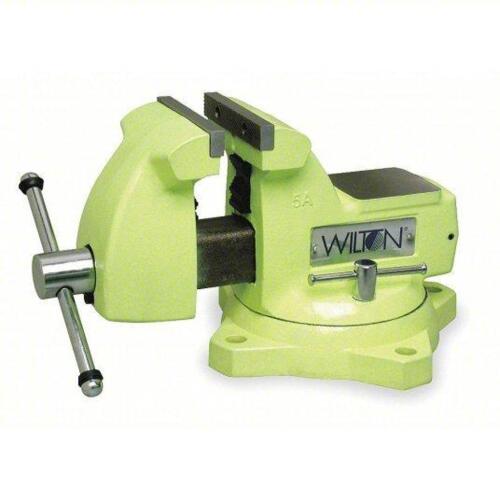 DESCRIPTION: (1) COMBINATION VISE BRAND/MODEL: WILTON #5LJ84 INFORMATION: ENCLOSED SIZE: 5" JAW FACE WD, 5-1/4" MAX JAW OPENING RETAIL$: $583.60 EA QT