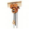 DESCRIPTION: (1) CHAIN HOIST BRAND/MODEL: HARRINGTON #45NV54 INFORMATION: ORANGE, 2000 LB CAPACITY, 72 LB PULL TO LIFT RATED LOAD SIZE: 10' RETAIL$: $