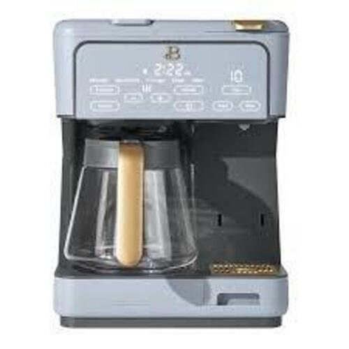 DESCRIPTION: (1) MULTI-BREW COFFEE MAKER BRAND/MODEL: BEAUTIFUL INFORMATION: CORNFLOWER BLUE RETAIL$: $139.00 EA QTY: 1