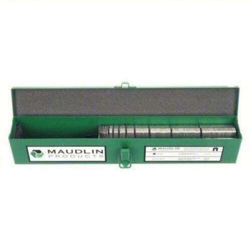 DESCRIPTION: (1) SLOTTED SHIM ASSORTMENT BRAND/MODEL: MAULIN #2NZH4 INFORMATION: TABBED, 260 PCS: INCH, TABBED, STAINLESS STEEL, 18-8, 260 PIECES, 1 R