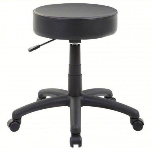 DESCRIPTION: (1) TASK STOOL BRAND/MODEL: BOSS #802RH9 INFORMATION: BLACK, PNEUMATIC LEVER SIZE: 23" H X 16" SEAT W X 18 TO 23" ADJUSTMENT RETAIL$: $11