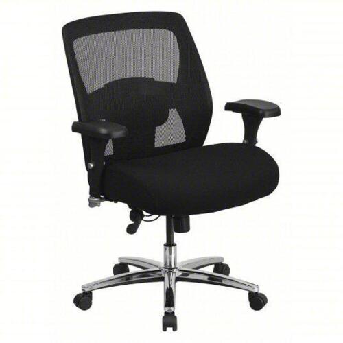 DESCRIPTION: (1) OFFICE CHAIR BRAND/MODEL: FLASH FURNITURE #420G56 INFORMATION: HERCULES, BLACK, FABRIC AND MESH SIZE: 22" RETAIL$: $475.98 EA QTY: 1