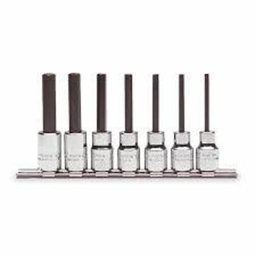 DESCRIPTION: (1) HEX BIT SET BRAND/MODEL: PROTO #J4900-7C INFORMATION: 7 PIECES SIZE: 3/8" DRIVE RETAIL$: $72.99 EA QTY: 1