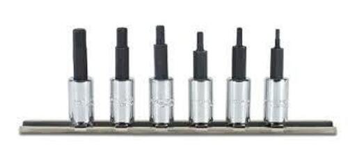 DESCRIPTION: (1) SET OF HEX BITS BRAND/MODEL: PROTO #J4770-6 INFORMATION: 6 PIECE SIZE: 1/4" DRIVE RETAIL$: $84.97 EA QTY: 1
