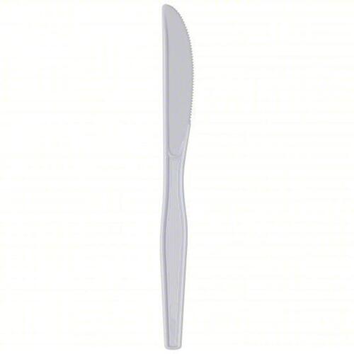 DESCRIPTION: (1) CASE OF (1000) DISPOSABLE KNIFE BRAND/MODEL: DIXIE #66RD07 INFORMATION: WHITE RETAIL$: $82.83 EA QTY: 1