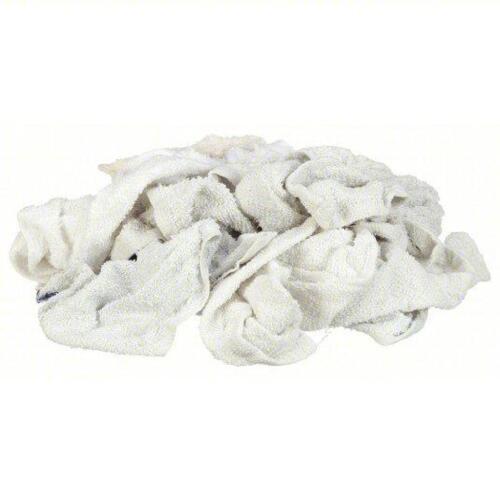 DESCRIPTION: (1) CLOTH RAG BRAND/MODEL: PRODUCT NUMBER #3U588 INFORMATION: WHITE, RECLAIMED, TERRY CLOTH SIZE: 25 LB BOX RETAIL$: $141.88 EA QTY: 1