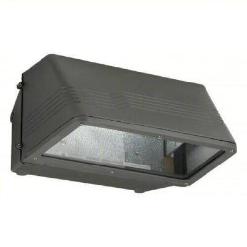 DESCRIPTION: (2) WALL PACK LIGHT FIXTURES BRAND/MODEL: LUMAPRO #4GWH2 INFORMATION: BLACK, METAL HALIDE, 400 W, 120 TO 277V AC RETAIL$: $428.29 EA QTY: