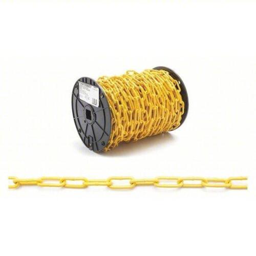 DESCRIPTION: (1) STRAIGHT LINK COIL CHAIN BRAND/MODEL: CAMPBELL #PD0722627 INFORMATION: YELLOW SIZE: 120' RETAIL$: $343.58 EA QTY: 1