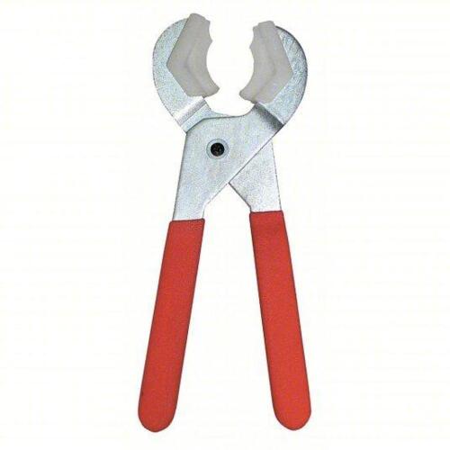 DESCRIPTION: (3) PLUMBING PLIERS BRAND/MODEL: PRODUCT NUMBER #34A519 INFORMATION: RED HANDLE SIZE: 1/8" TO 4-5/8" RETAIL$: $9.27 EA QTY: 3