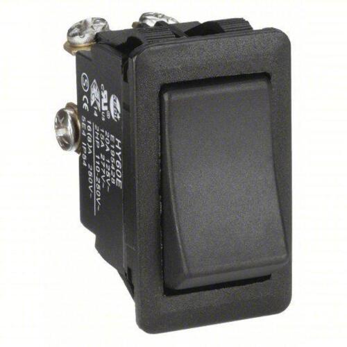 DESCRIPTION: (2) BOXES OF (25) ROCKER SWITCH BRAND/MODEL: POWER FIRST #2LNF3 INFORMATION: SERIES HY60, 2 POSITIONS, DPST, MOMENTARY ON/OFF, 2 HP RETAI