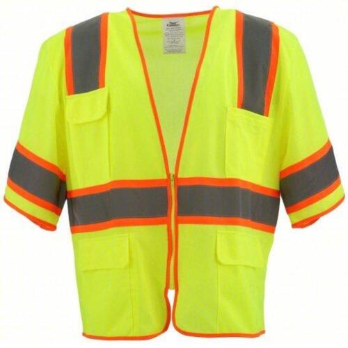 DESCRIPTION: (3) HIGH VISIBILITY VEST BRAND/MODEL: CONDOR #53YP42 INFORMATION: LIME, ZIPPER SIZE: SMALL RETAIL$: $30.58 EA QTY: 3