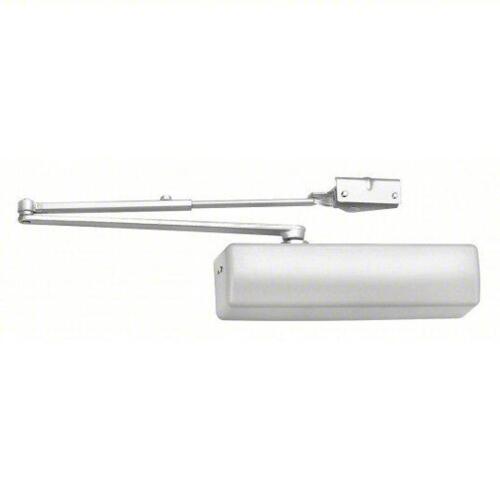 DESCRIPTION: (1) DOOR CLOSER BRAND/MODEL: CORBIN RUSSWIN #28XW32 INFORMATION: HEAVY DUTY, ALUMINUM SIZE: 11-5/8" L X 3" W RETAIL$: $568.42 EA QTY: 1