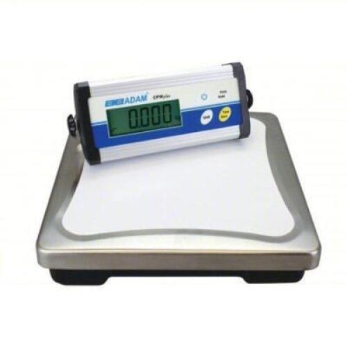 DESCRIPTION: (1) BENCH SCALE BRAND/MODEL: ADAM EQUIPMENT #8DG40 INFORMATION: 165 LB WT CAPACITY, 11 3/4 IN WEIGHING SURFACE DP, KG/LB/LB/OZ/OZ, LCD RE