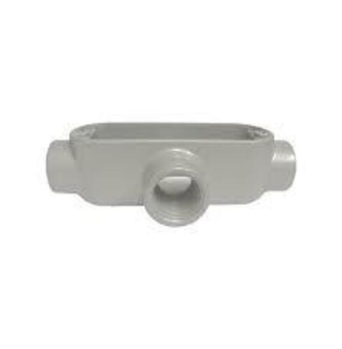 DESCRIPTION: (3) BOXES OF (10) THREADED FORM CONDUIT BODY BRAND/MODEL: ACP #T75A INFORMATION: CAST ALUMINUM SIZE: 3/4" RETAIL$: $84.60 EA QTY: 3