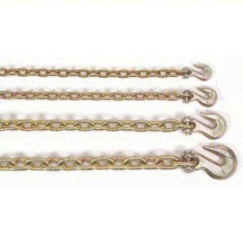 DESCRIPTION: (1) STRAIGHT CHAIN BRAND/MODEL: B/A PRODUCTS #3YDH5 INFORMATION: 70 CHAIN GRADE, STEEL, GRAB HOOK, STRAIGHT SIZE: 5/16" X 10' RETAIL$: $6