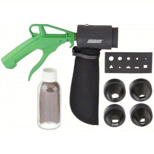 DESCRIPTION: (1) AIR GUN KIT BRAND/MODEL: SPEEDAIRE #52KD70 INFORMATION: PISTOL-GRIP GRIP, POLYOXYMETHYLENE/RUBBER, 1/4 IN NPT FEMALE, 1 NOZZLE(S) RET