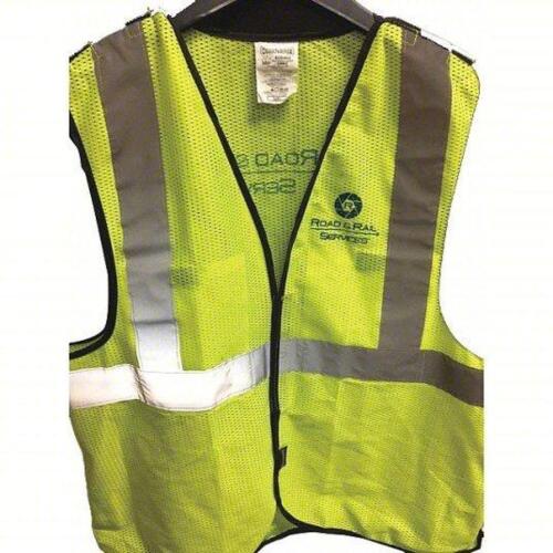 DESCRIPTION: (1) BOX OF APPROX (7) SAFETY VEST BRAND/MODEL: LOGOBRANDERS #58LC23 INFORMATION: NEON YELLOW, LIME, SOLID SIZE: 5 XL RETAIL$: $21.80 EA Q