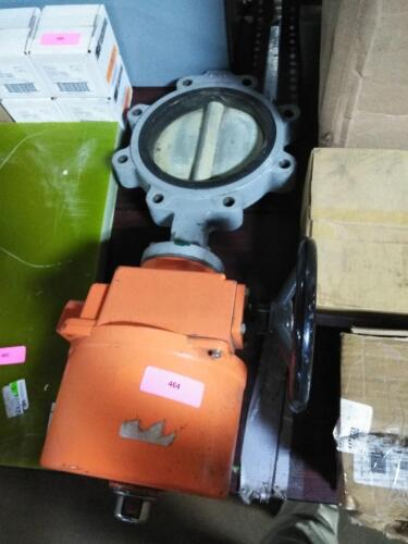 DESCRIPTION: (1) BUTTERFLY VALVE INFORMATION: MUST COME INSPECT, BROKEN HANDLE QTY: 1