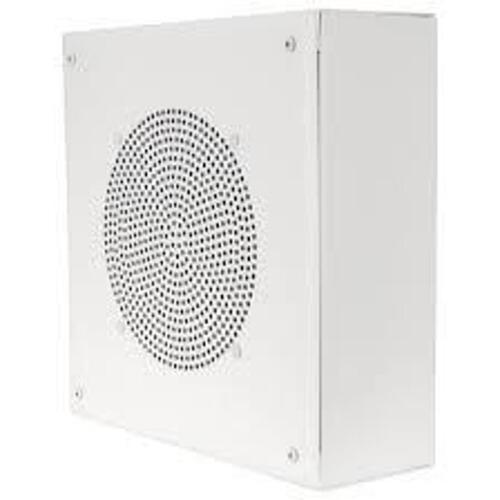 DESCRIPTION: (1) WALL SPEAKER BRAND/MODEL: SYSTEM 1 INFORMATION: WHITE, 25/70 V, HARDWARE INCLUDED RETAIL$: $111.17 EA QTY: 1