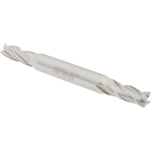 DESCRIPTION: (2) HSS DE SQ END MILL BRAND/MODEL: HERTEL 87151239 SIZE: 5/16" X 3/4" X 3/8" RETAIL$: 43.96 QTY: 2