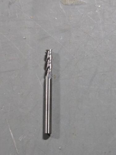 DESCRIPTION: (4) SOLID CARBIDE SQ END MILL BRAND/MODEL: HERTEL 88245980 SIZE: 1/8" x 1/2" RETAIL$: 38.4 QTY: 4