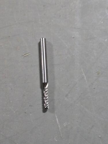 DESCRIPTION: (2) CARBIDE CYLINDER WITH RADIUS BUR BRAND/MODEL: ATRAX 85282101 SIZE: 3/32" RETAIL$: 22.04 QTY: 2