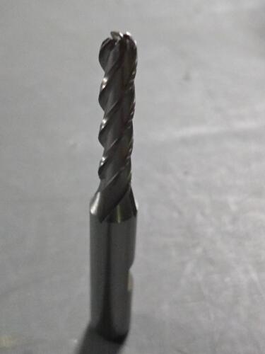 DESCRIPTION: (2) HSS BALL END MIL BRAND/MODEL: HERTEL 91198341 SIZE: 1/4" x 1-1/4" x 3/8" RETAIL$: 69.68 QTY: 2