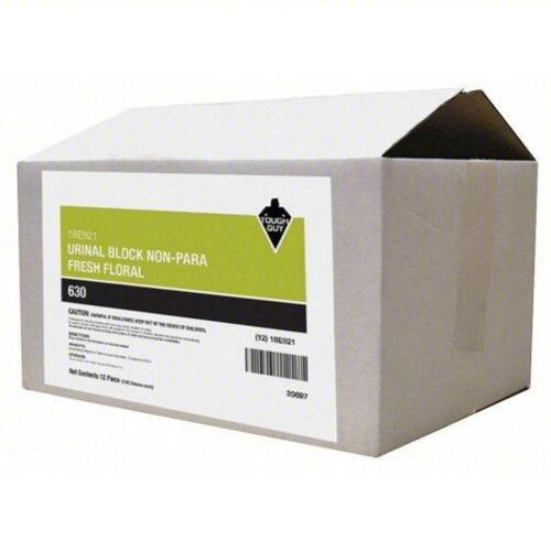 DESCRIPTION: (2) BOXES OF (12) FRESH FLORAL URINAL BLOCKS BRAND/MODEL: TOUGH GUY 18E921 SIZE: 3OZ RETAIL$: 37.4 QTY: 2