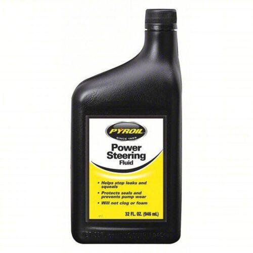 DESCRIPTION: (6) POWER STEERING FLUID BRAND/MODEL: PYROIL PYPSF32 SIZE: 1QT RETAIL$: 43.68 QTY: 6