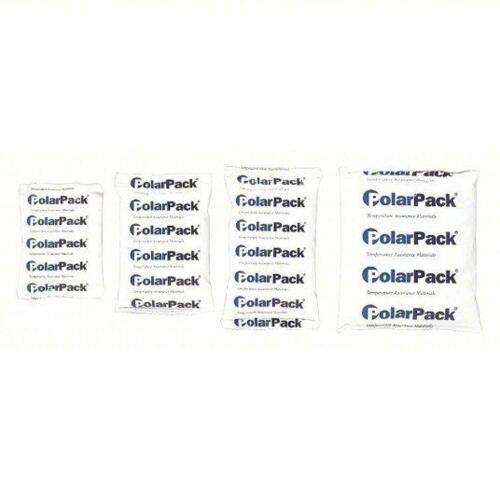 DESCRIPTION: (24) COLD PACK BRAND/MODEL: THERMOSAFE PP24 SIZE: 8" X 5" X 1/2" RETAIL$: 24.91 QTY: 24