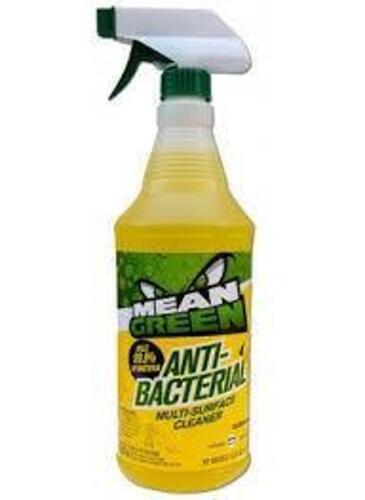 DESCRIPTION: (12) ANTIBACTERIAL MULTI SURFACE CLEANER BRAND/MODEL: MEAN GREEN #56JF18 SIZE: 32 OZ RETAIL$: 85.29 QTY: 12