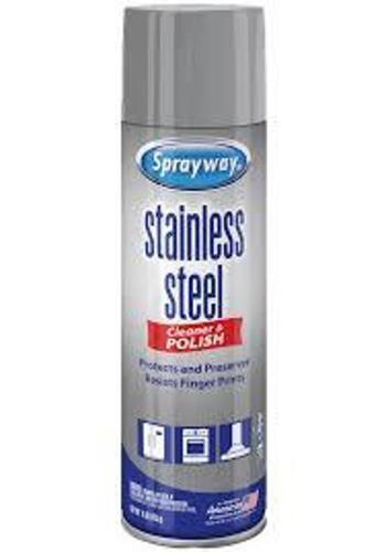 DESCRIPTION: (6) STAINLESS STEEL CLEANER/POLISH BRAND/MODEL: SPRAYWAY SW148R SIZE: 15 OZ RETAIL$: 33.9 QTY: 6