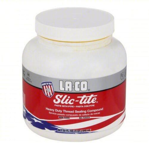 DESCRIPTION: (3) PIPE THREAD SEALANT WITH PFTE BRAND/MODEL: LA-CO 42013 SIZE: 32 OZ RETAIL$: 303.92 QTY: 3