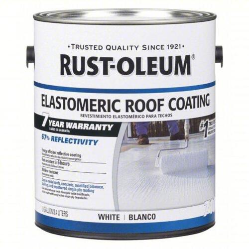 DESCRIPTION: (2) ELSTOMERIC ROOF COATING BRAND/MODEL: RUST-OLEUM 301904 SIZE: 1 GA RETAIL$: 77.88 QTY: 2