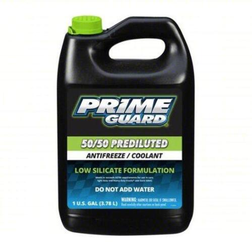DESCRIPTION: (2) PREDILUTED ANTIFREEZE/COOLANT BRAND/MODEL: PRIME GUARD PRIMEGREEN50 SIZE: 1 GAL RETAIL$: 28.28 QTY: 2