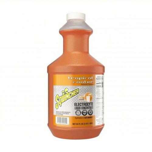DESCRIPTION: (3) TROPICAL COOLER SPORTS DRINK CONCENTRATE BRAND/MODEL: SQWINCHER 3UZK8 INFORMATION: MAKES 5 GALLONS SIZE: 64 FL OZ RETAIL$: 51.6 QTY:
