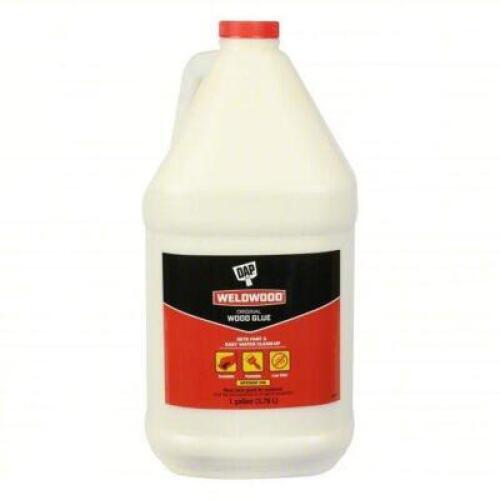 DESCRIPTION: (2) WOOD GLUE BRAND/MODEL: DAP 00498 SIZE: 1 GAL RETAIL$: 78.14 QTY: 2