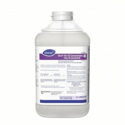 DESCRIPTION: (6) OXIVIR 57 DISINFECTANT CONCENTRATE BRAND/MODEL: DIVERSEY 4963331 SIZE: 2.5L RETAIL$: 748.48 QTY: 6