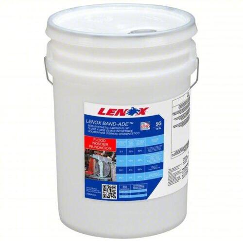 DESCRIPTION: (1) SYNTHETIC SAWING FLUID BRAND/MODEL: LENOX 799EJ2 SIZE: 5 GAL RETAIL$: 190.77 QTY: 1