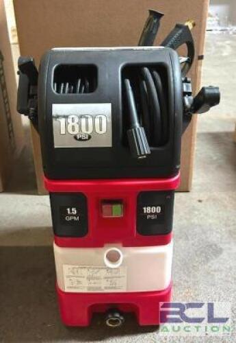 1800 PSI ELECTRIC PRESSURE WASHER