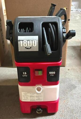 1800 PSI ELECTRIC PRESSURE WASHER