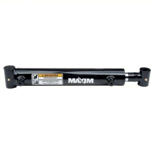 DESCRIPTION: (1) WELDED HYDRAULIC CYLINDER BRAND/MODEL: MAXIM #6FWU1 INFORMATION: 2.5 IN BORE DIA., 16 IN STROKE LG, 24 IN RETRACTED LG, 14,720 LB RET